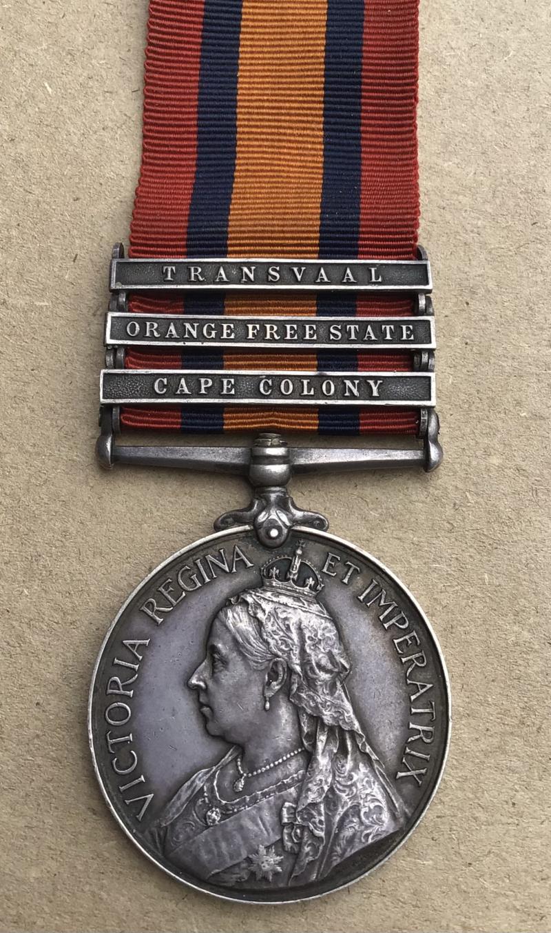 British Queens South Africa Medal - Imperial Yeomanry