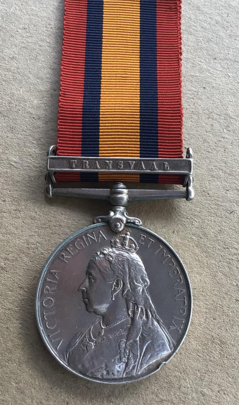 British Queens South Africa Medal - 13th Hussars