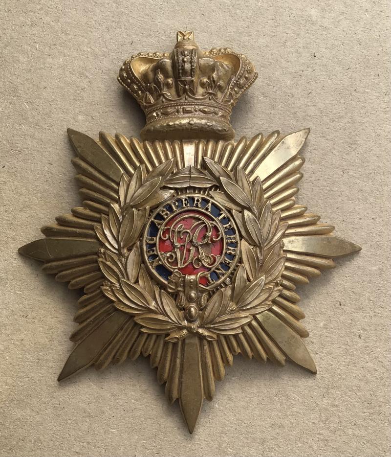 Royal Military College QVC Helmet Plate