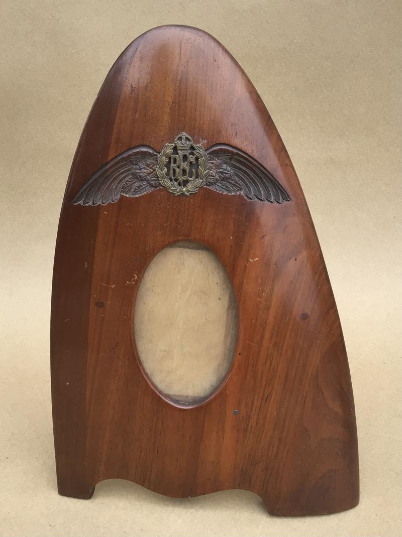 WW1 Royal Flying Corps Propeller Tip Photo Frame