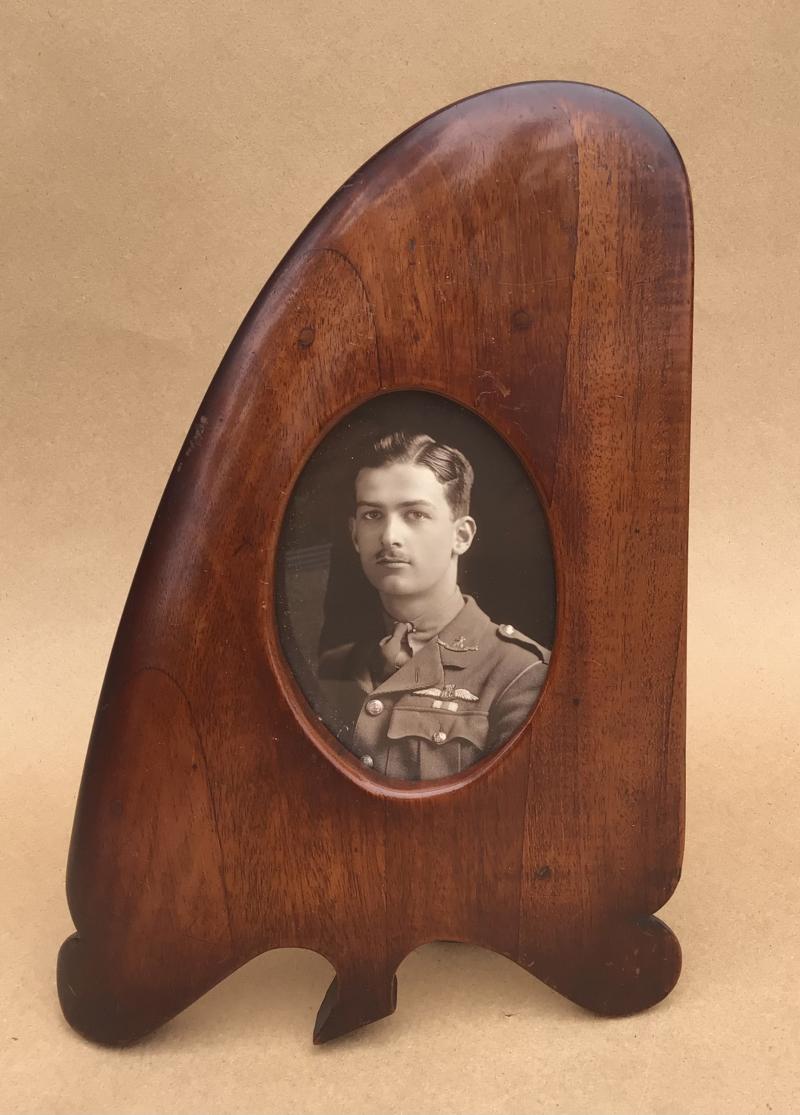 WW1 Royal Flying Corps Propeller Tip Photo Frame
