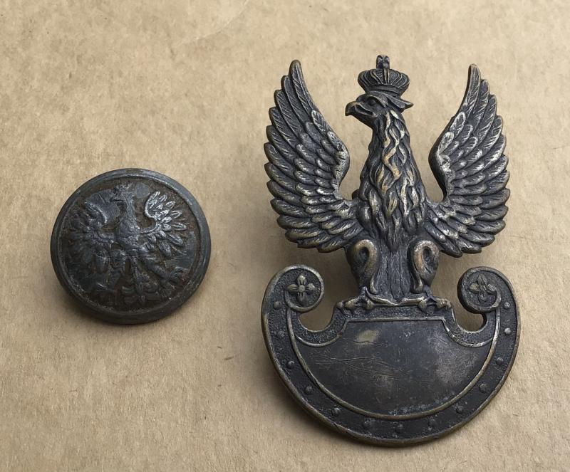 WW2 Polish Hat Badge