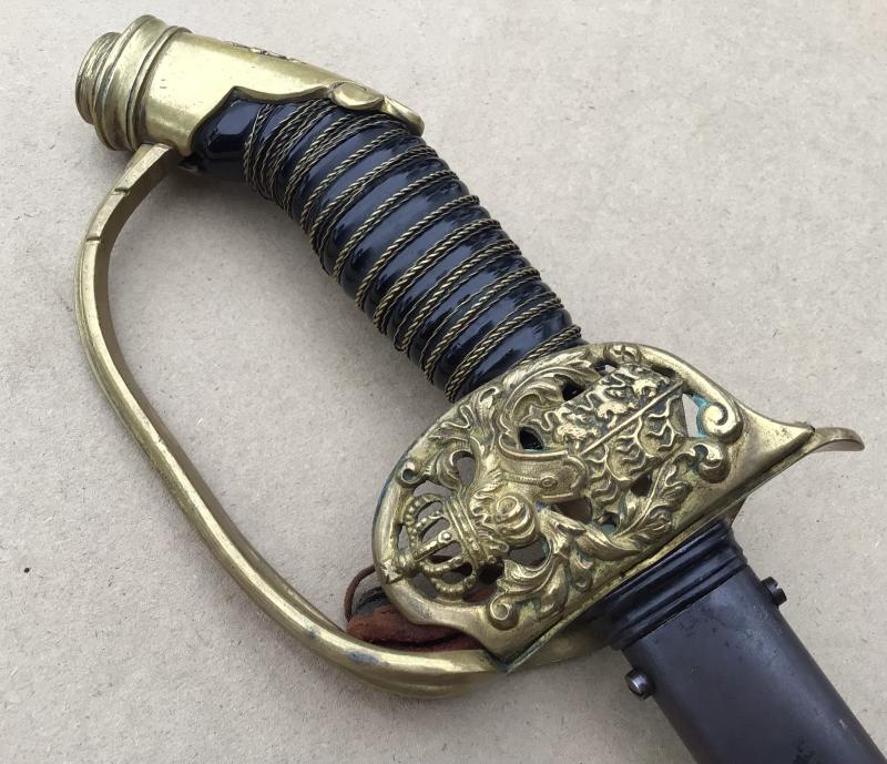 Imperial Wurttemberg Army Officers Model 1889 Infantry Officers Sword