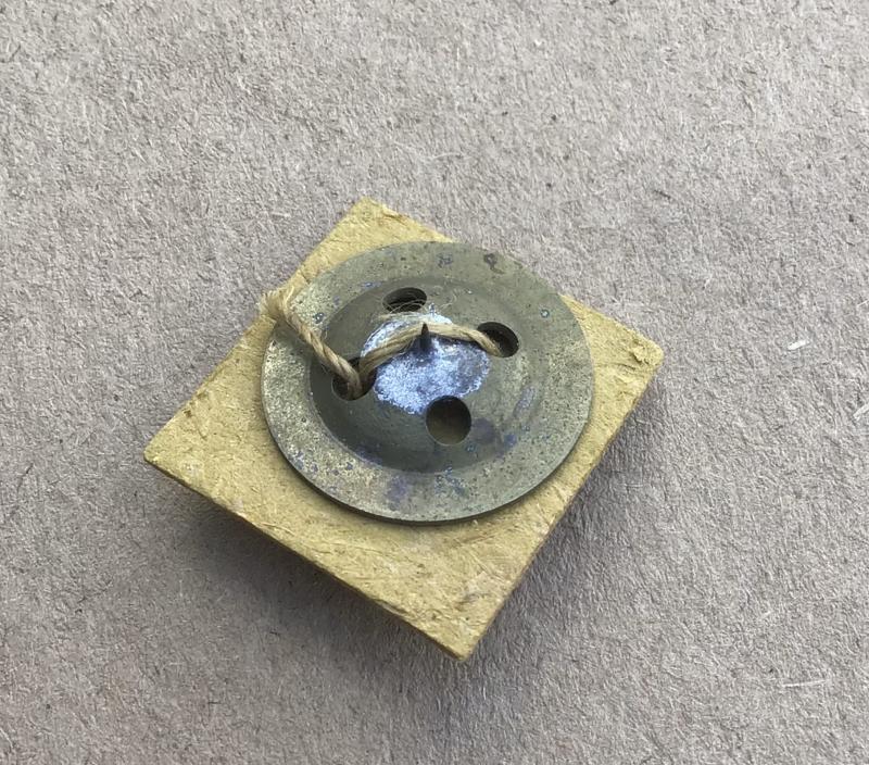 WW2 RAF Fly Button Escape Compass