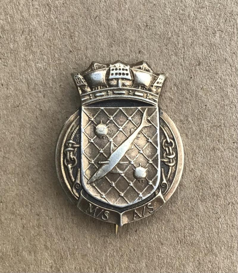 WW2 Royal Naval Patrol Service Minesweeping Anti Submarine Badge