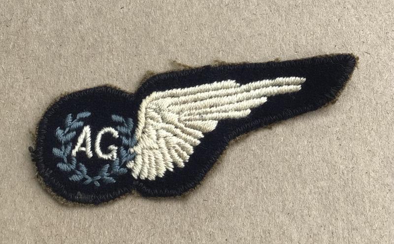 Australia WW2 RAAF Air Gunner Half Wing Brevet