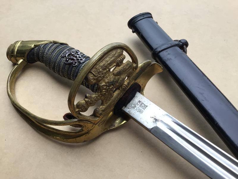 Imperial German Prussian Army Infantry Officers Model 1889 Sword