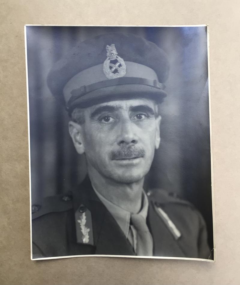 Australia WW2 Official Photograph Portrait of Major General George Alan Vasey, CB, CBE, DSO & Bar