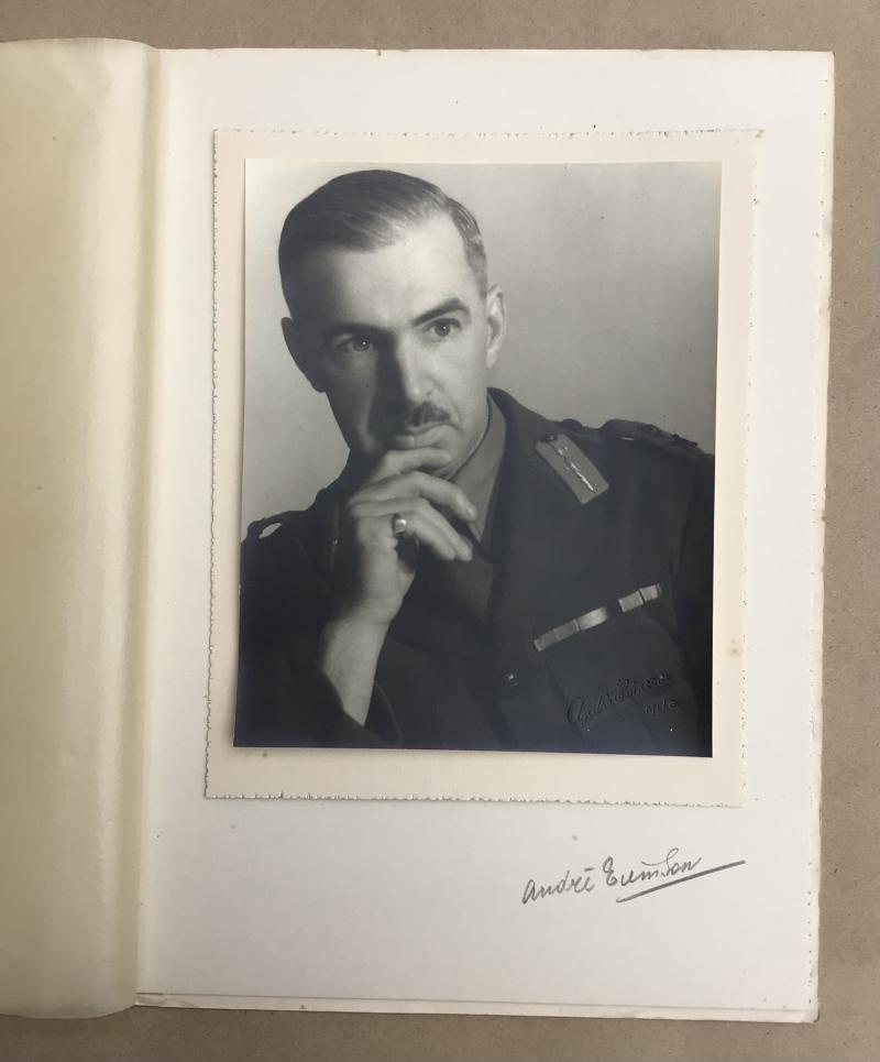 Australia WW2 Official Photograph Portrait of Major General Sir Sydney Rowell.