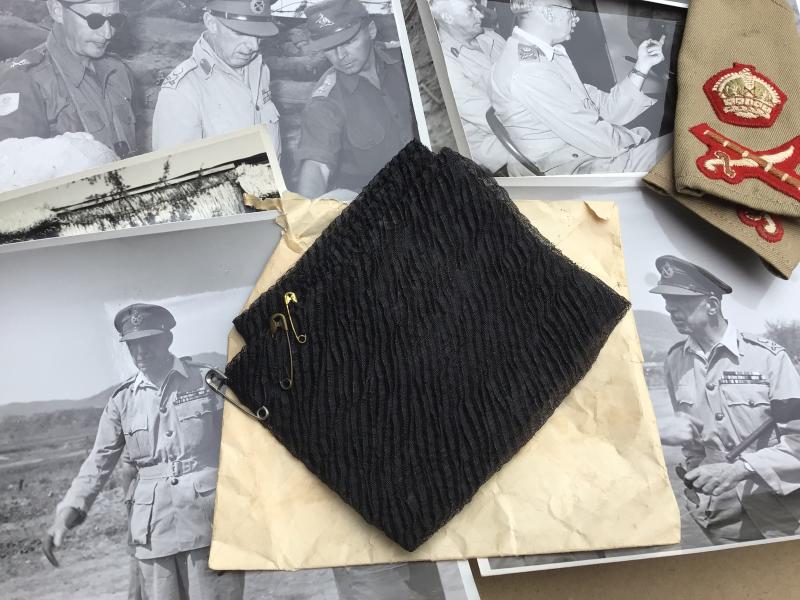 The Korean War Period Rank Insignia Worn By Lieutenant General Sir Sydney Rowell