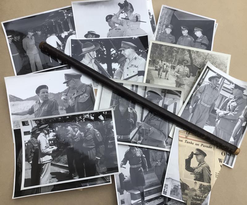 The personal Officers Swagger Stick of Lieutenant General Sir Sydney Rowell