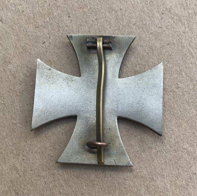 German WW1 1914 Iron Cross 1st Class- Kaiserliche Marine Issue