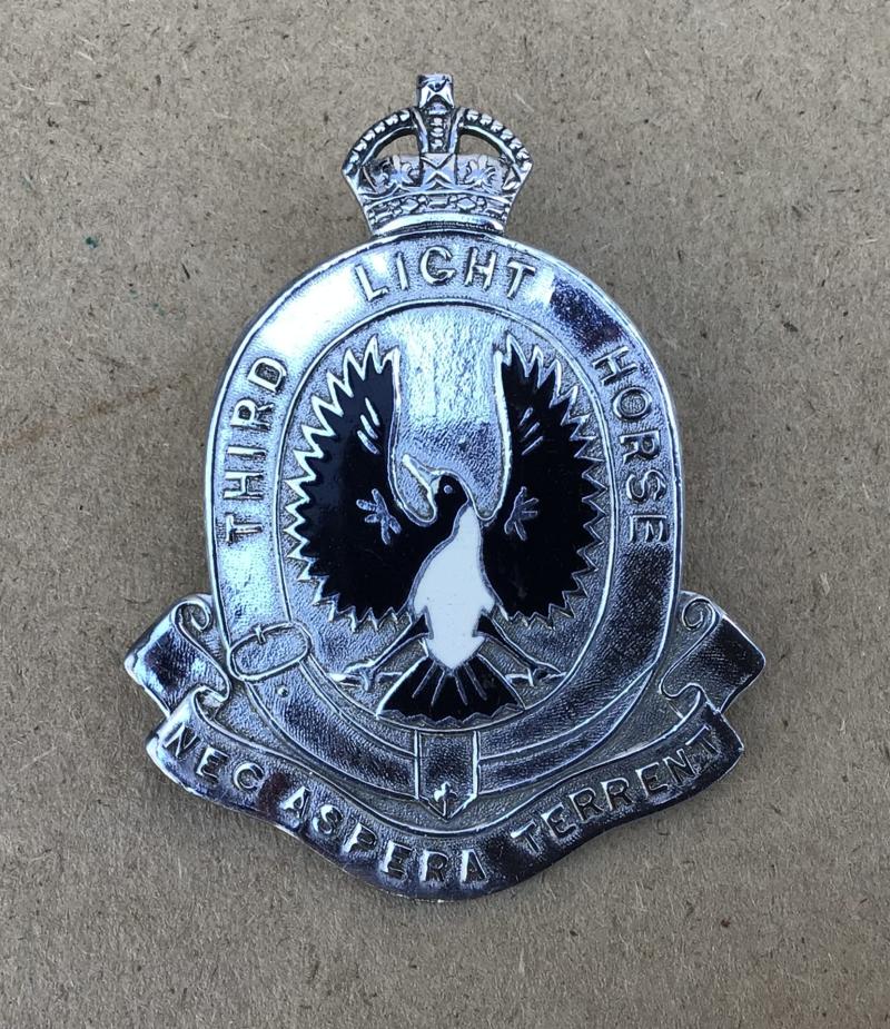 1930-42 3rd Light Horse Regiment Hat Badge