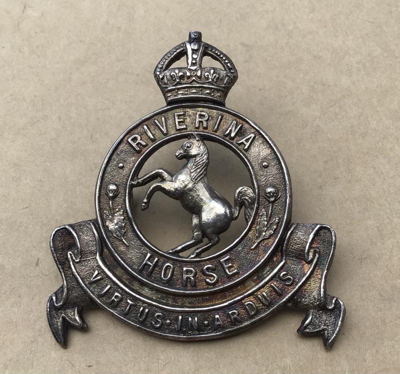 1930-42 21st Light Horse Regiment Hat Badge.