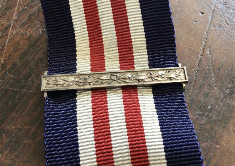 Original 2nd Award Bar to the DCM MM