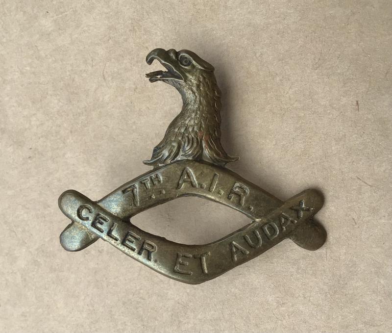 1900-1912 7th Australian Infantry Regiment Cap Badge