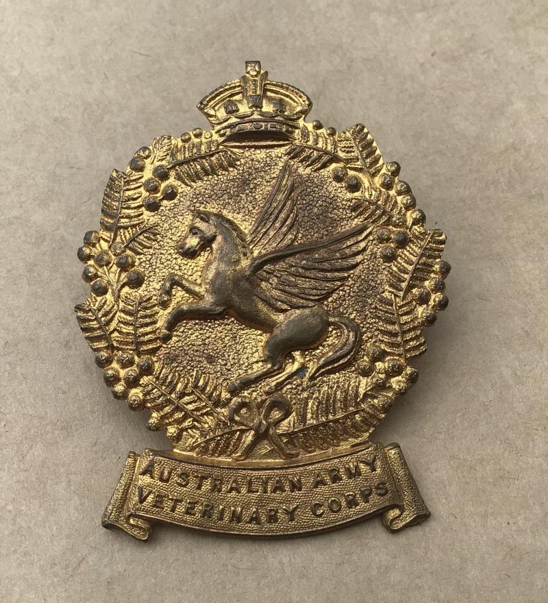 1930-42 Australia Army Veterinary Corps Hat Badge