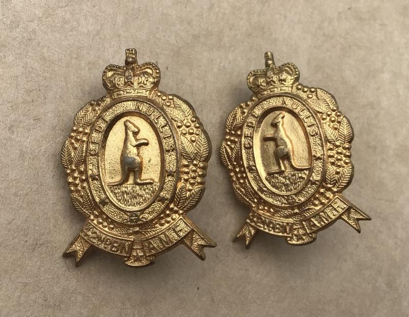 1953-60 42nd Battalion Collar Badges