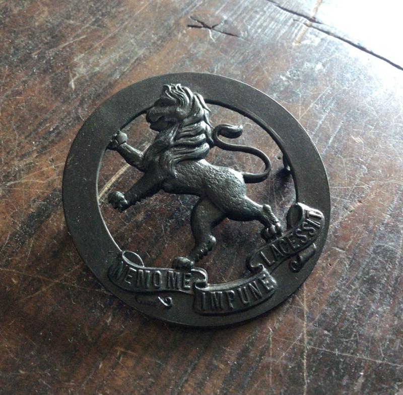 1930-42 5th Infantry Battalion Hat Badge