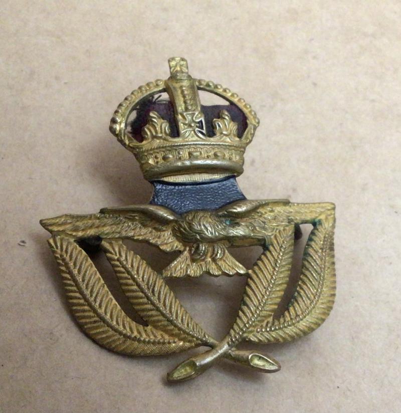 RAAF Warrant Officer Hat Badge