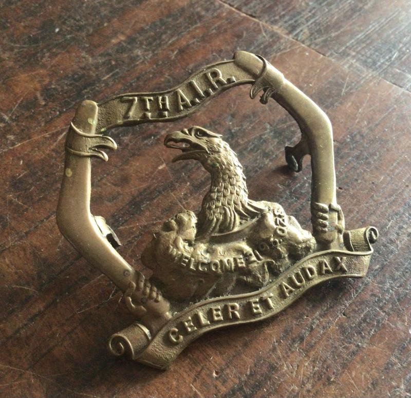 1900-1912 7th Australian Infantry Regiment Hat Badge