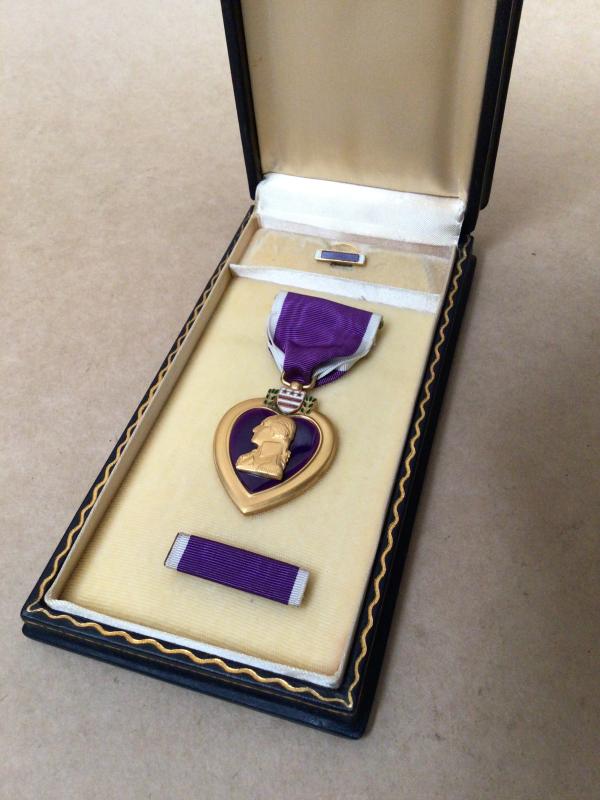 U.S WW2 Purple Heart in Case of Issue