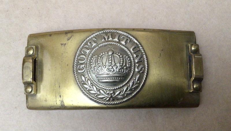 WWI Rare Imperial German Telegraphist Belt Buckle