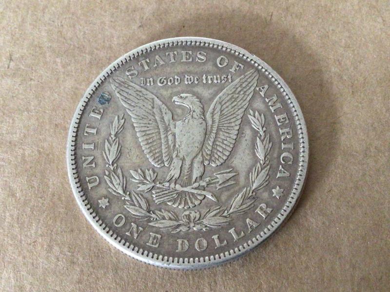 U.S 1884 Silver Dollar (Morgan Dollar)