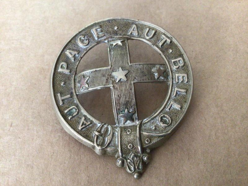 Pre Federation Victorian Military Forces Shoulder Belt Badge