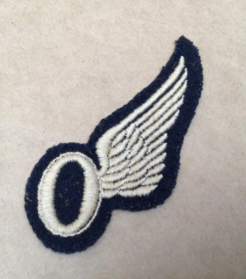 WW2 RAAF 1st Pattern Observer Half Wing Brevet