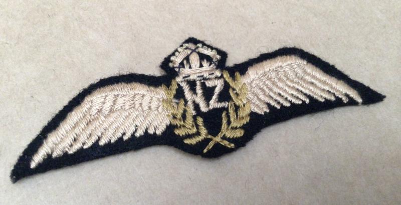 WWII Royal New Zealand Air Force Pilot Wings