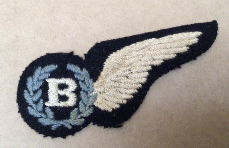 Australia WW2 RAAF Bomb Aimer Half Wing Brevet