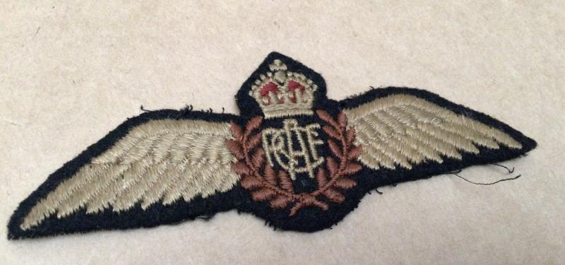 WW2 Royal Canadian Air Force Pilots Wings