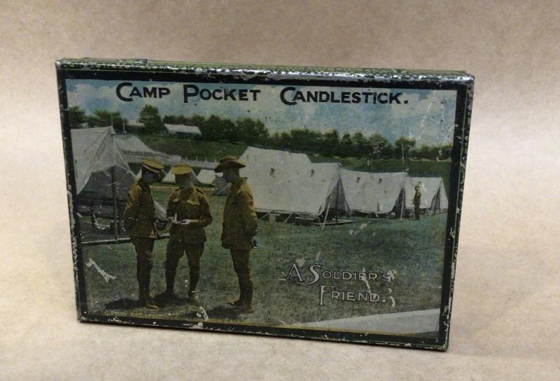 Australia WW1 Camp Pocket Candlestick