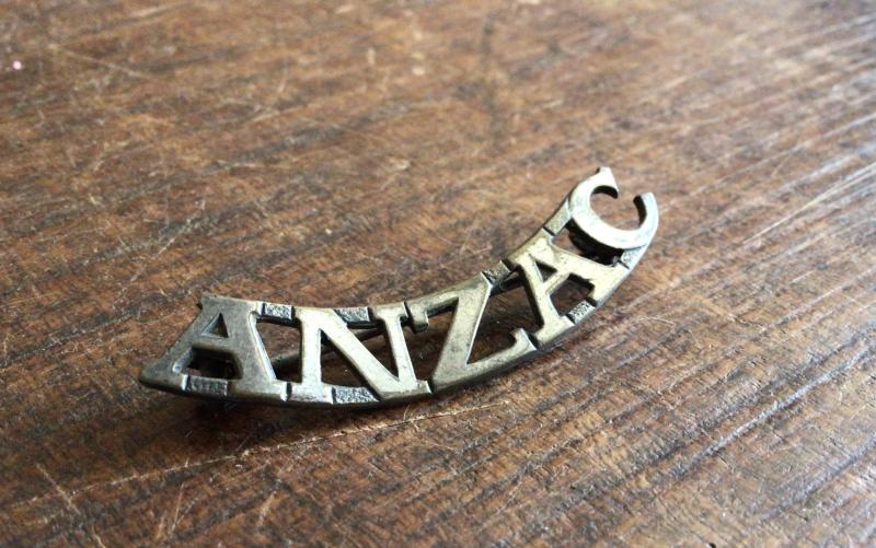 WW1 Rare  “ANZAC” Sweetheart Badge