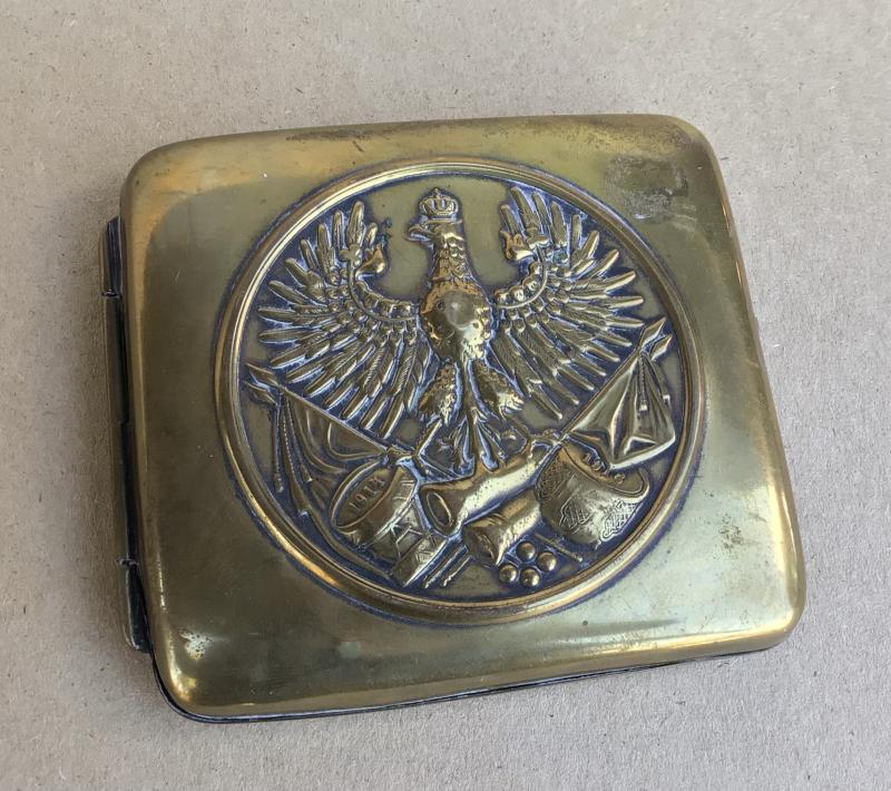 WW1 German Souvenir Cigarette Case