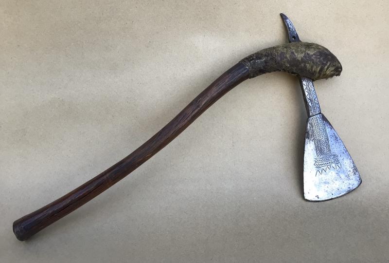 A Rare African Ceremonial Tribal Axe