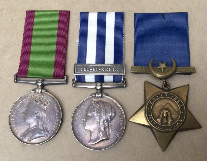 British 78th Reg of Foot  Afghanistan Egypt Medal Group