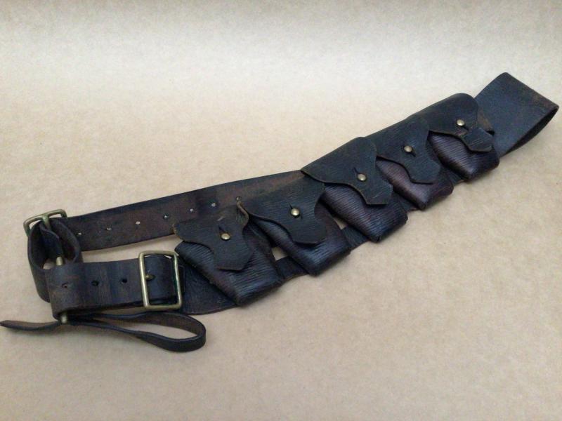 Australia WW1 Pattern 1903 Ammunition Bandolier- Unit Marked