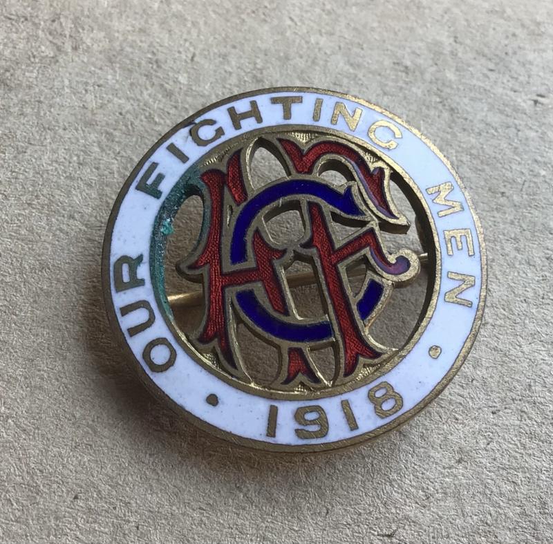 WW1 ACF 1918 “Our Fighting Men” Lapel Badge