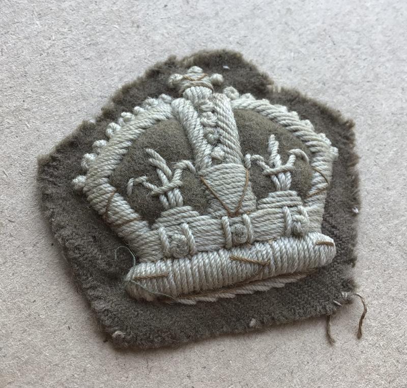 WW1 Large Sergt-Major Rank Crown