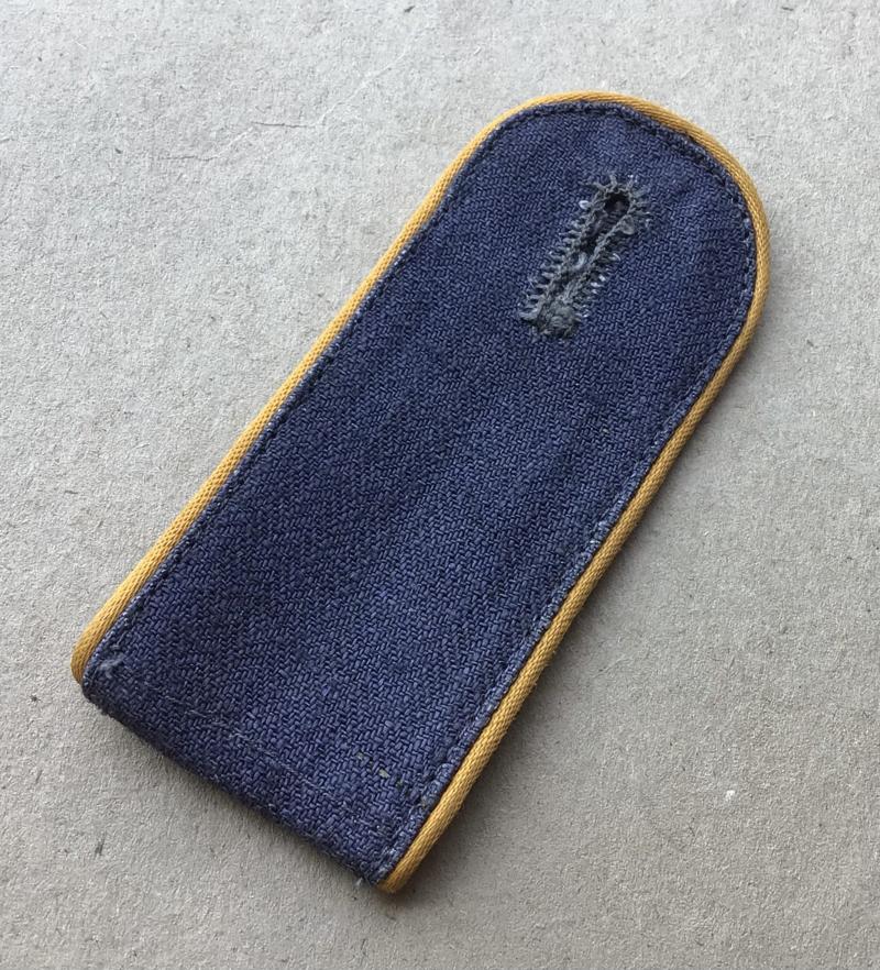 German WW2 Luftwaffe Blue HBT Shoulder Strap