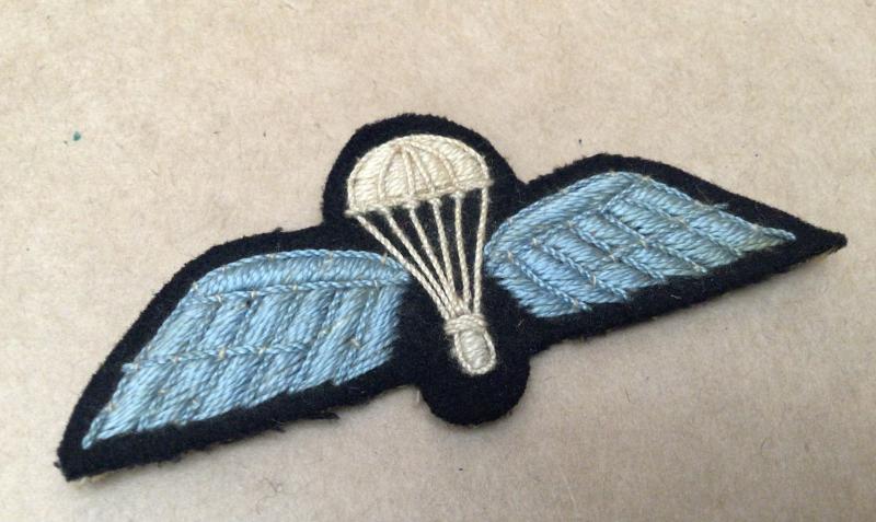 A Rare WW2 Set of Indian Made Parachute / S.O.E Wings