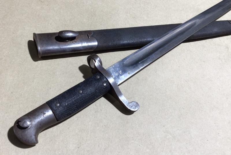 British Pattern 1887 Sword Bayonet.