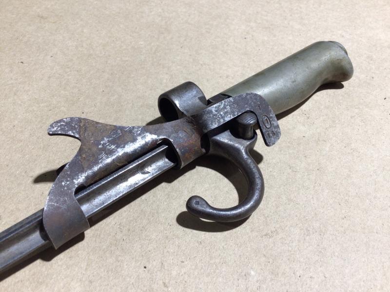 French WW1 Lebel Bayonet with Wire Cutting Attachment