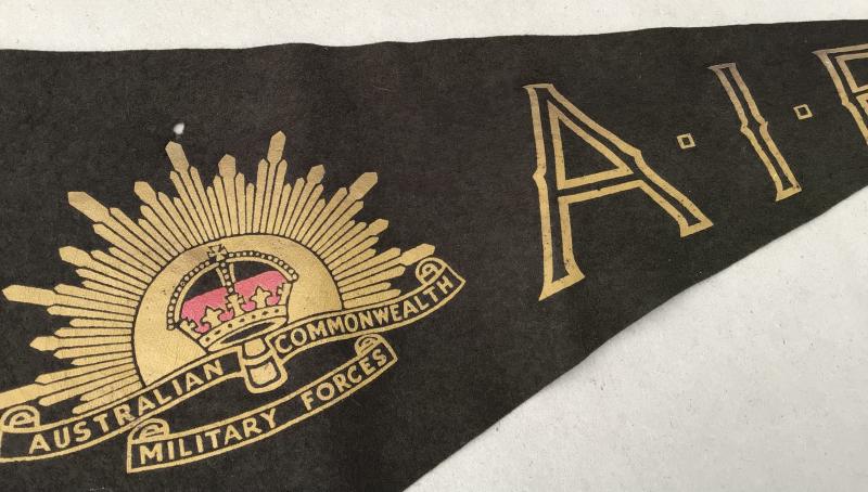 Australia WW2 AIF Felt Pennant