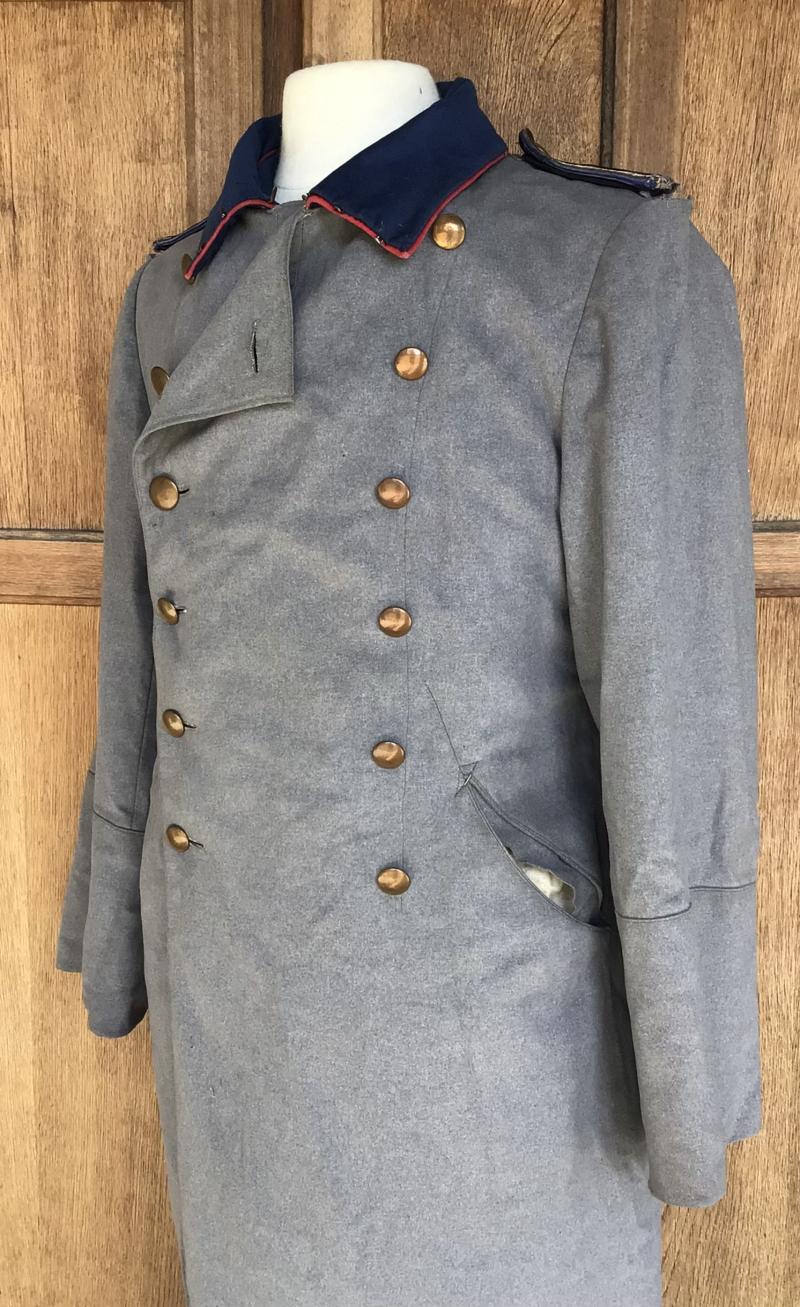 Imperial German WW1 Prussian Infantry Officers Overcoat