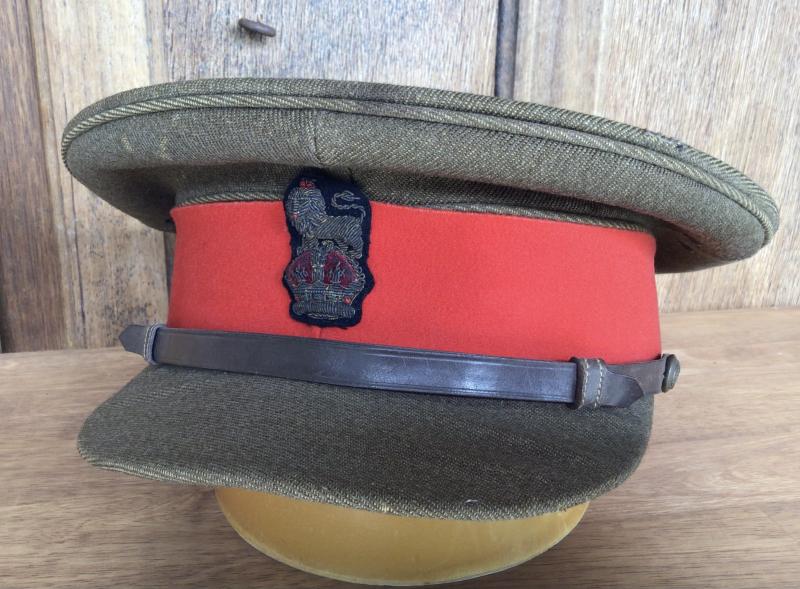 British WW1 Staff Officers Service Dress Visor Cap