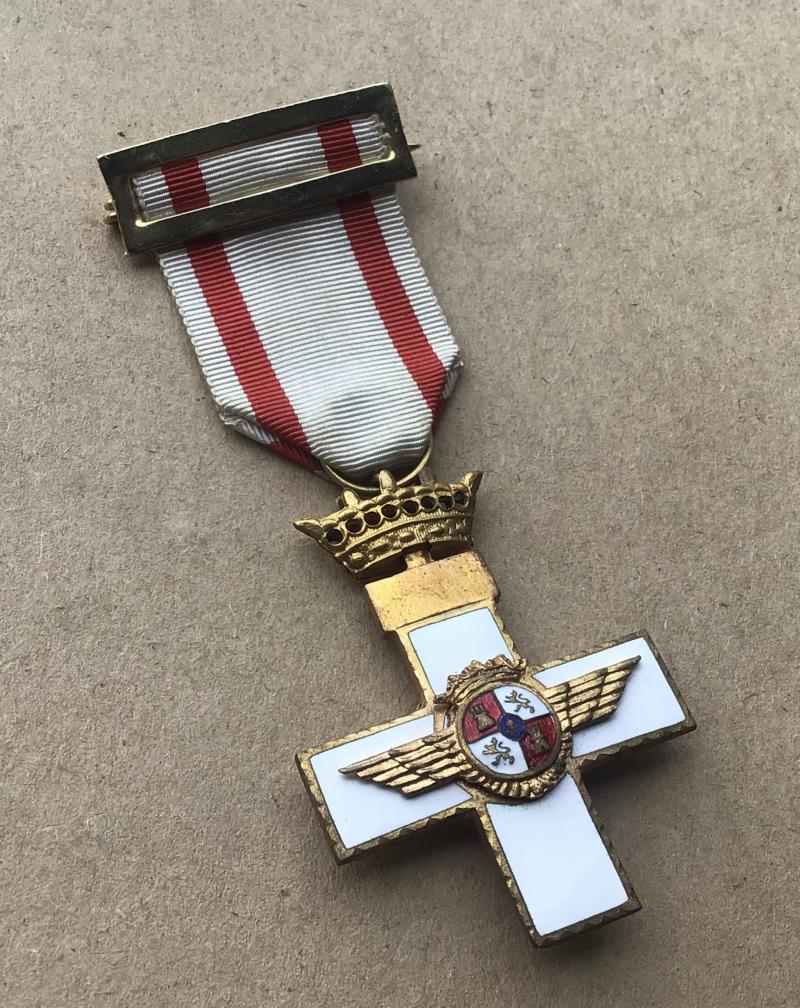 Spain, Fascist State. An Order Of Aeronautical Merit With White Distinction, Knight (1945-1975)