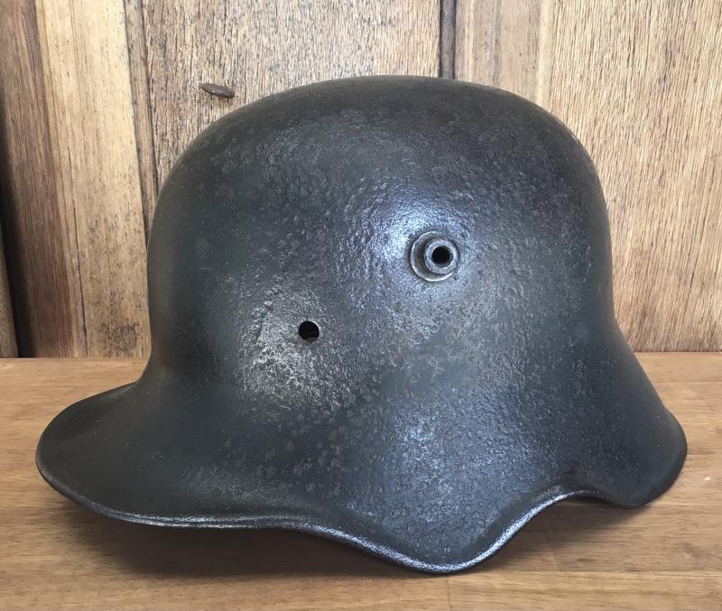 German WW1  1918 “Cut Away” Helmet